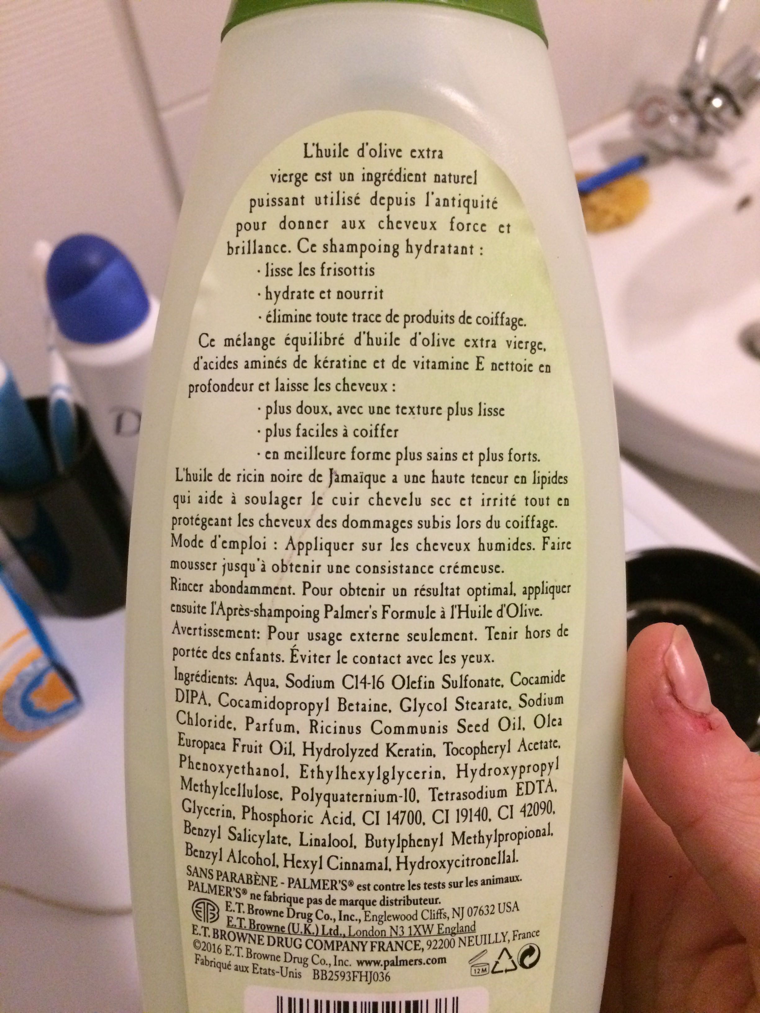Shampoing huile d’olive - Produkt - fr