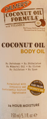Coconut Oil Formula - Produto
