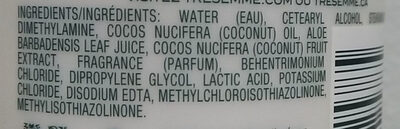 Tresemme expert botanique coconut conditioner - Ingredients - en