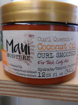 Curl Quench + Coconut Oil Curl Smoothie - Продукт - fr