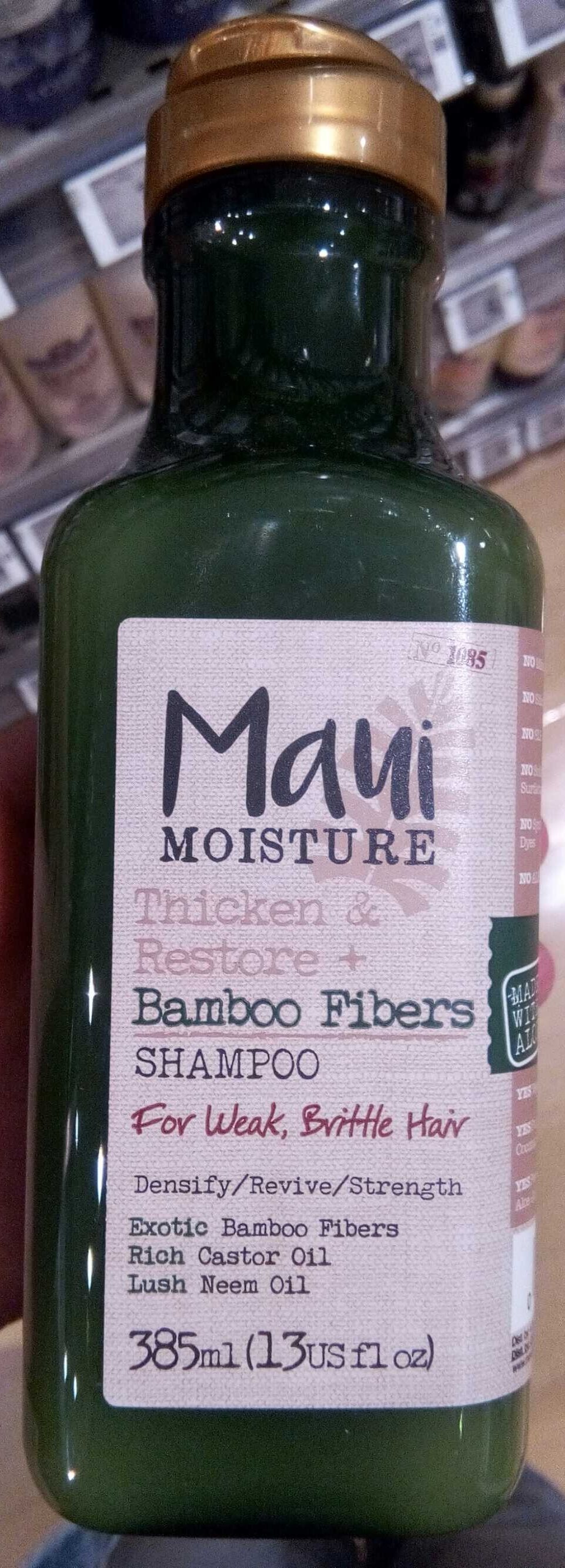 Bamboo fibers shampoo - Product - fr