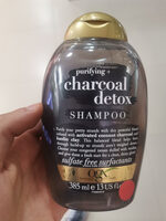 Shampoo purifying+ charcoal detox - Продукт - fr