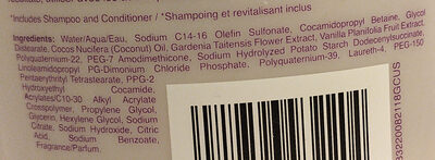 Damage Remedy + Coconut Miracle Oil Shampoo - Ingredientes - en