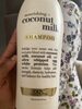 Nourishing coconut milk shampoo - Product