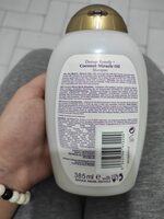 Coconut miracle shampoo - Inhaltsstoffe - en