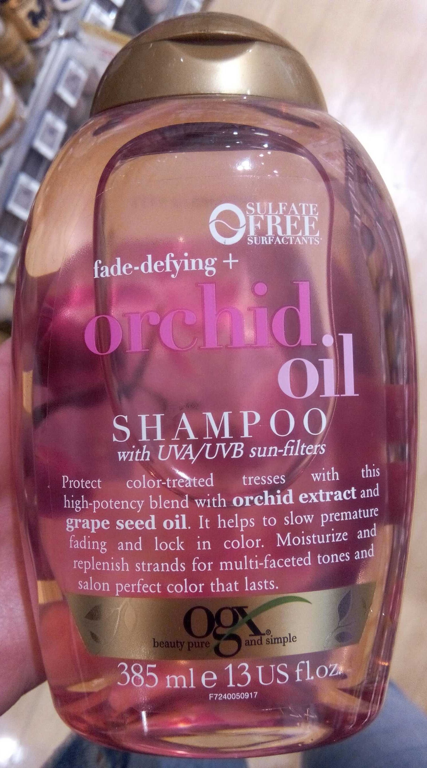 Orchid oil shampoo - Product - fr