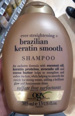 Brezilian keratin smooth shampoo - Product