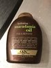 Hydrating Macadamia Oil - Product