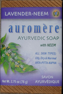 Ayurvedic Soap with Neem: Lavender-Neem - Produit - en
