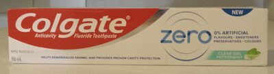 Clear Gel Zero Anticavity Flouride Toothpaste - 1