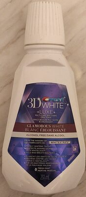 3D White Luxe Alcohol Free Multi-Care Whitening Oral Rinse - 1