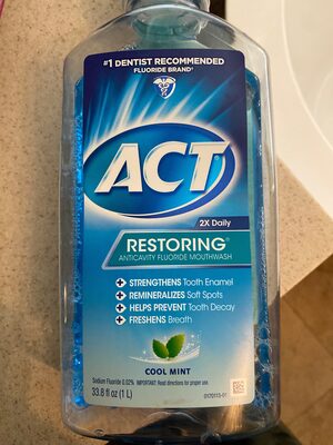 Restoring Mint Mouthwash 2x daily - Продукт - en