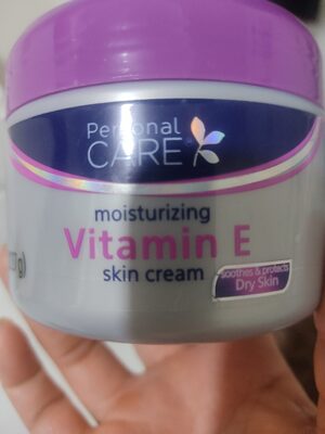 moisturizing vitamina E skin cream - Product - xx