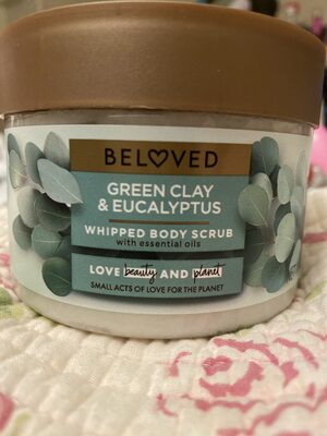 Beloved Green Clay & Eucalyptus Whipped Body Scrub - 1