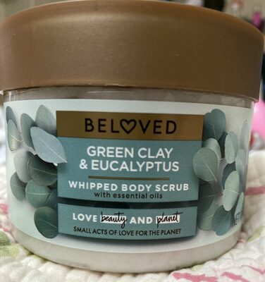 Beloved Green Clay & Eucalyptus Whipped Body Scrub - Produit