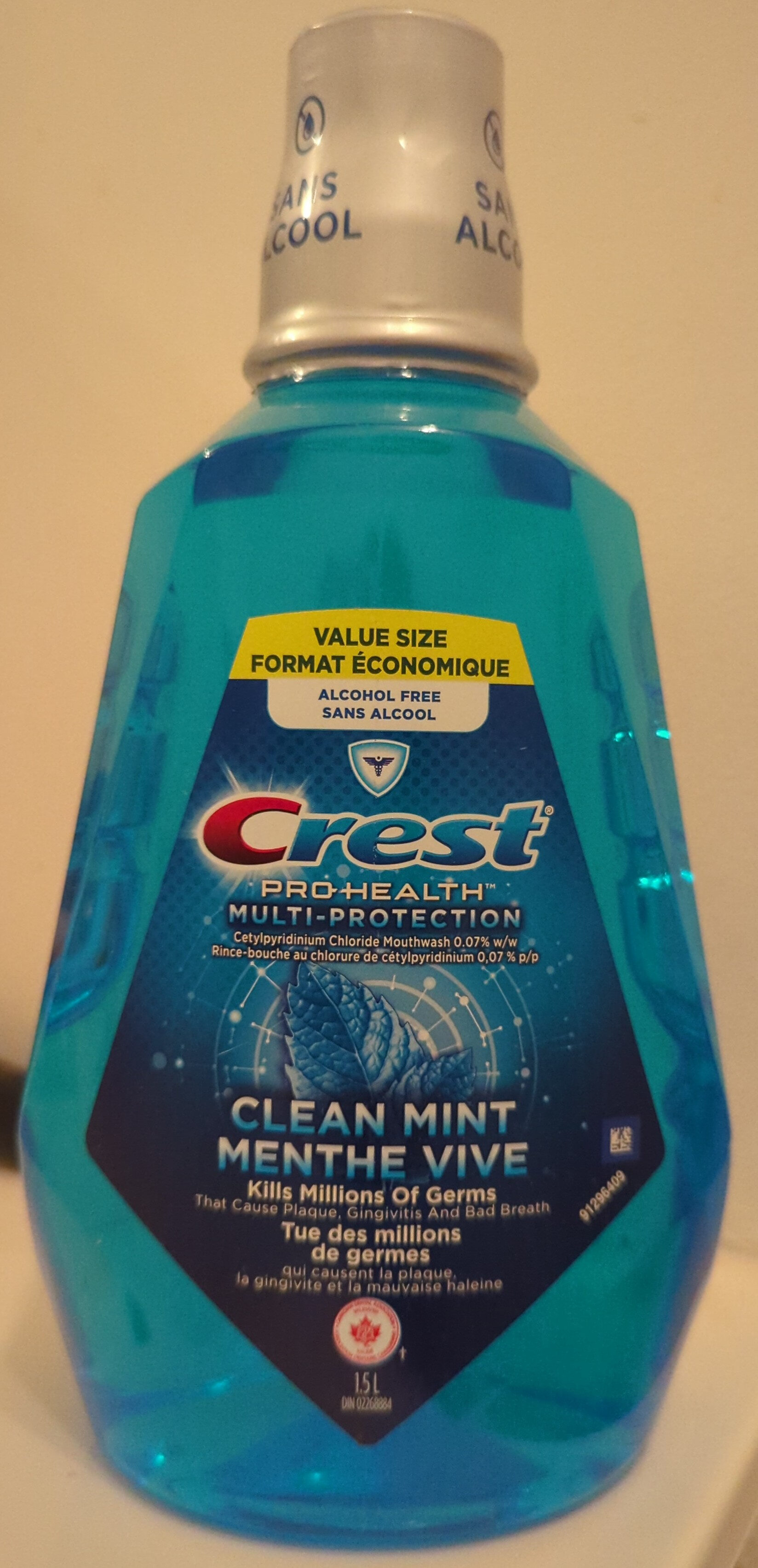Pro-Health Clean Mint Mouthwash - Produit - fr