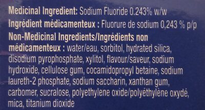 3D White Luxe Diamond Strong Brilliant Mint Fluoride Toothpaste - 2