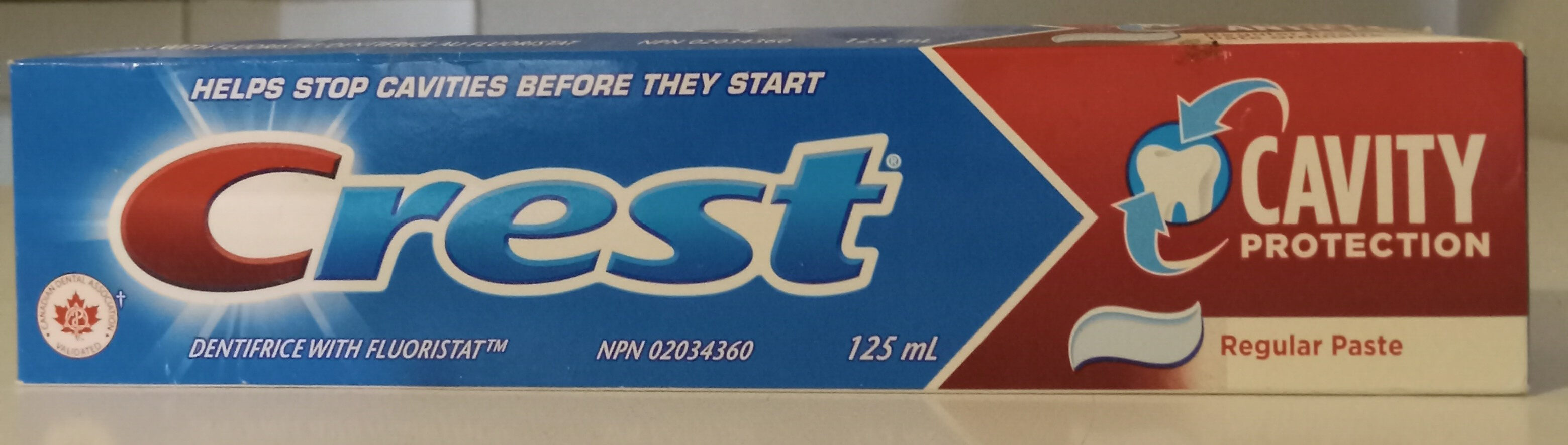 Regular Paste Cavity Protection Dentifrice with Flouristat - Product - en