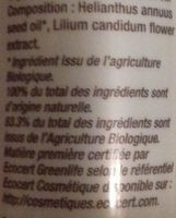 Macérât huileux Lys - Ingrédients - fr
