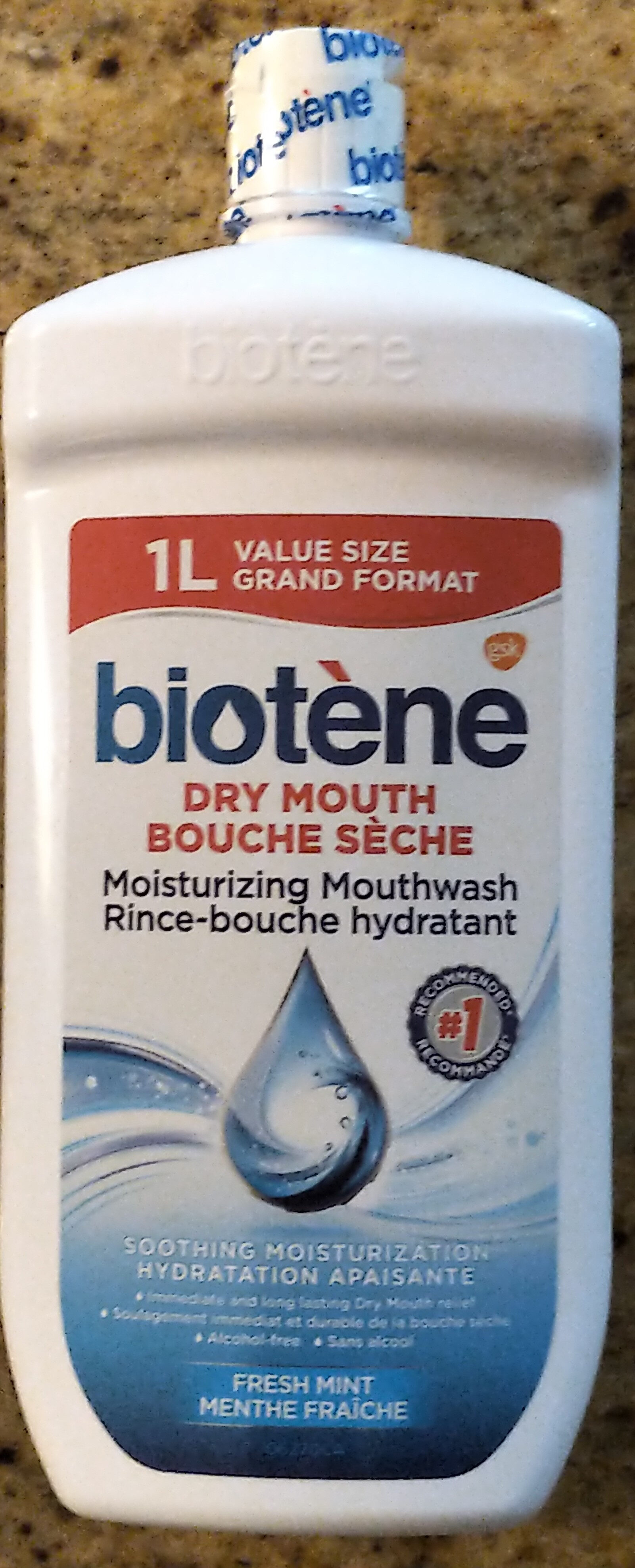 Fresh Mint Dry Mouth Moisturizing Mouthwash - Produto - en