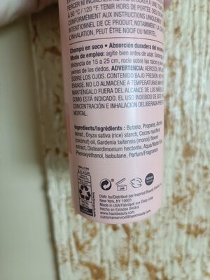 Coconut dry shampoo - 2