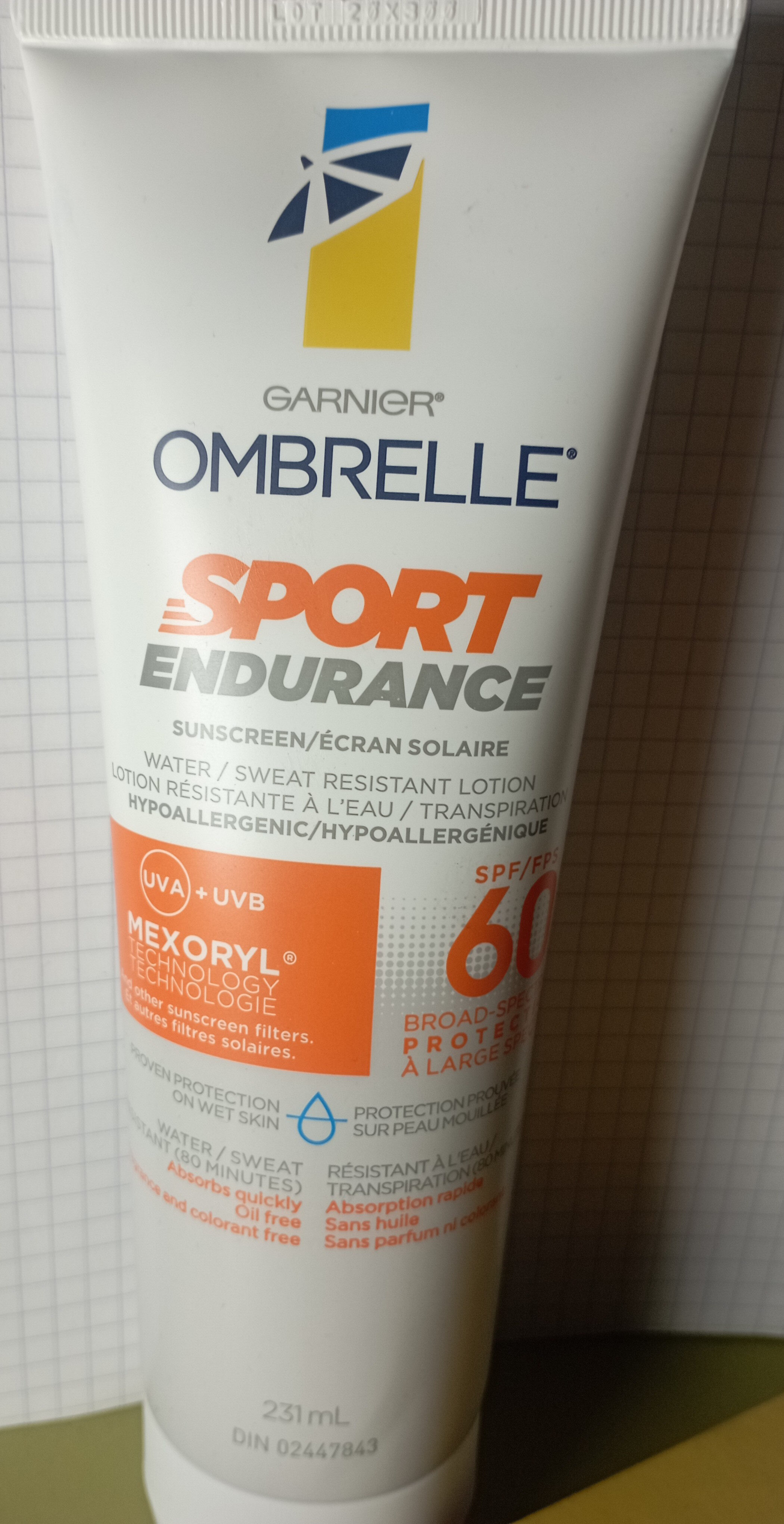 Ombrelle endurance sport - Produit - fr
