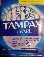 Pearl Light Unscented Tampons - Produit - en