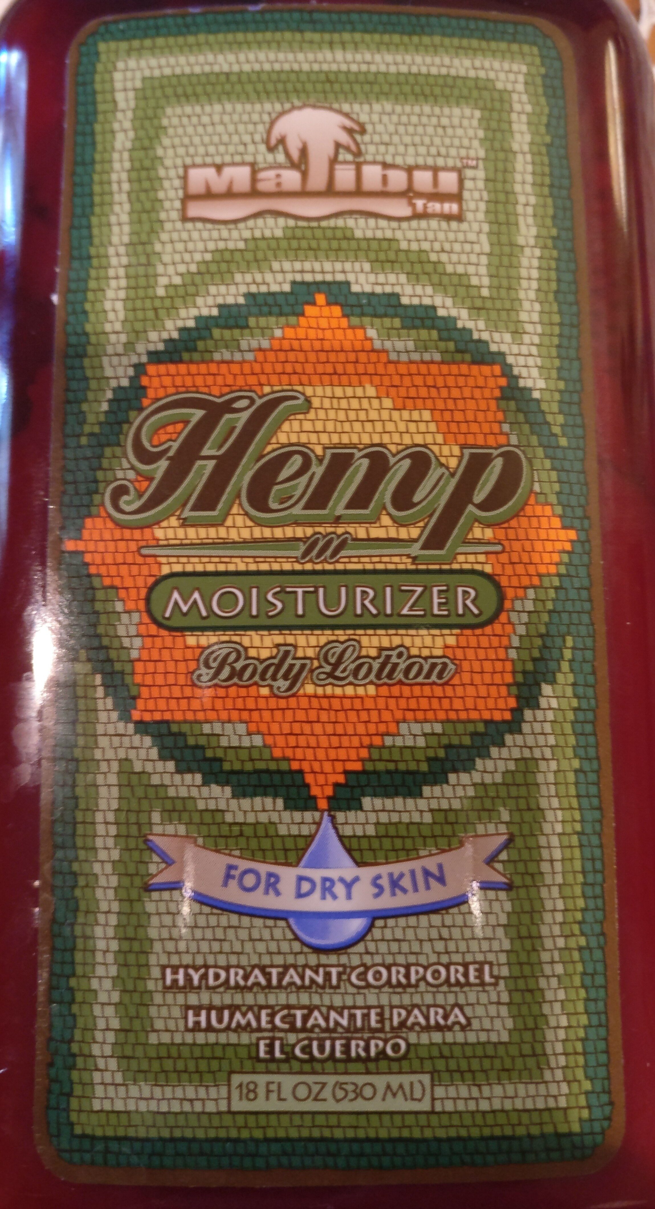 malibu tan hemp moisturizer - उत्पाद - en