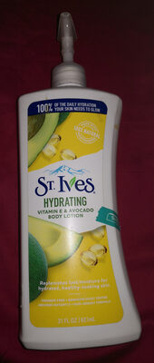 St. Ives Hydrating Vitamin E & Avocado Body Lotion - Produit - en
