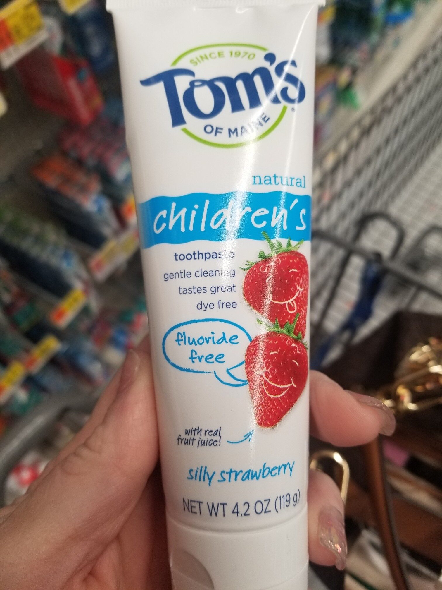Children's fluoride free toothpaste - Produkt - en