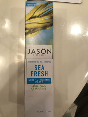 Jason sea Fresh tooth paste - Tuote