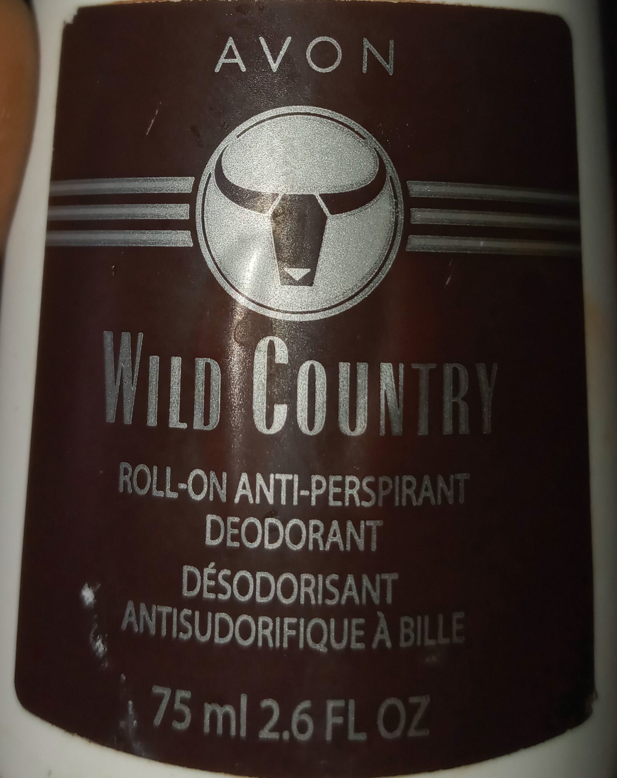 Wild country, roll-on deodorant - Ингредиенты - en