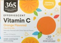 Effervescent Vitamin C Fizzy Drink Mix - Produkt - en