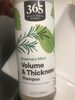 Volume & Thickness shampoo - Product