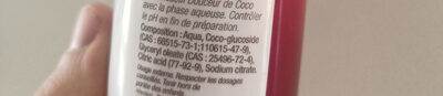 Douceur de coco - Ingredientes - fr