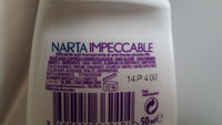 Narta Impeccable - Ingredients - fr