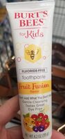 Burt's Bees for kids fluoride-free toothpaste - Produto - en