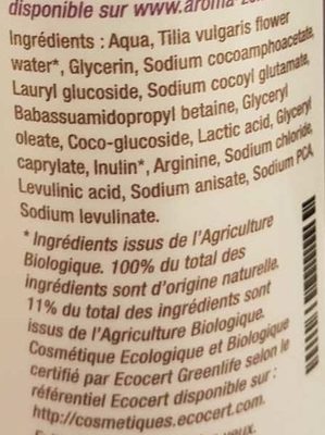 Base shampooing - Ingrédients - fr