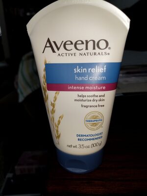 Aveeno skin relief hand cream - Product