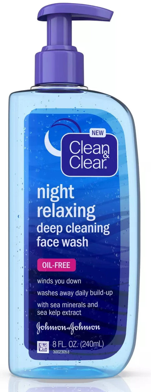 Night Relaxing Oil-Free Deep Cleaning Face Wash - Tuote - en
