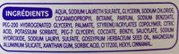 Perle de Coton Crème lavante peaux sensibles - Ингредиенты - fr