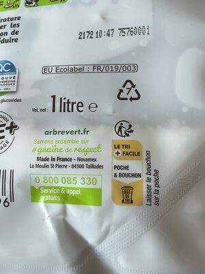 liquide vaisselle - Recycling instructions and/or packaging information - fr