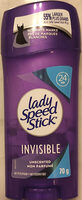 Lady Speed Stick Invisible Unscented Antiperspirant - Produit - fr