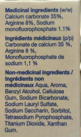 Sensitive Pro-Relief Anticavity Toothpaste - Ingredients - en