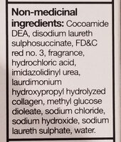 Anti-Dandruff Shampoo - Ingredientes - en