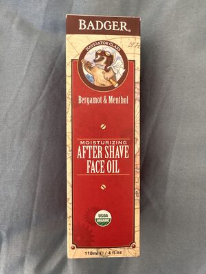 After shave face oil - Tuote