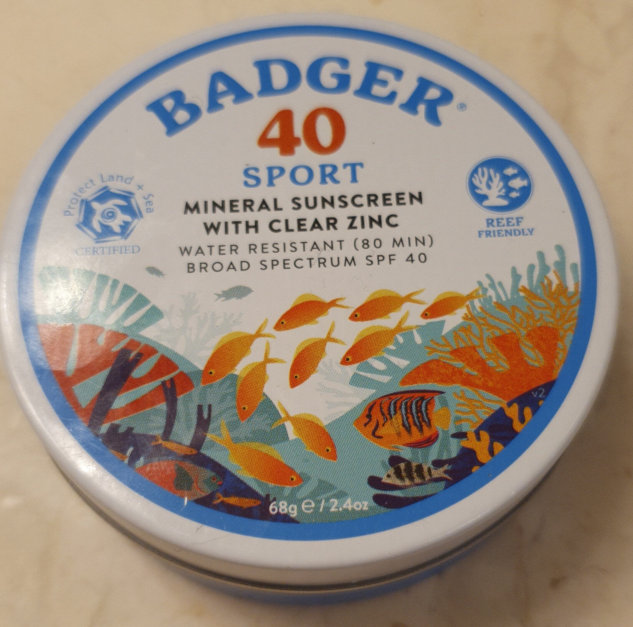 40 Sport Mineral Suncreen - Produit - en