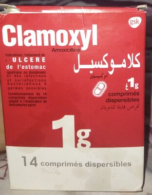 Clamoxyl 1g - 1