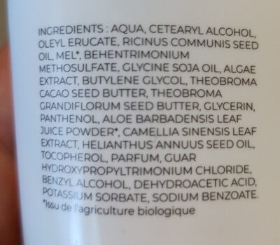 Kurl nectar - Ingredients