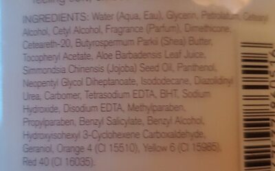 bath and body works pearberry - Ingredients